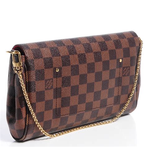 louis vuitton damier ebene evening bag vintage|Louis Vuitton Damier Ebene strap.